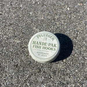 Vintage Fishing Lure Can/TIn - Home Decor - Accents